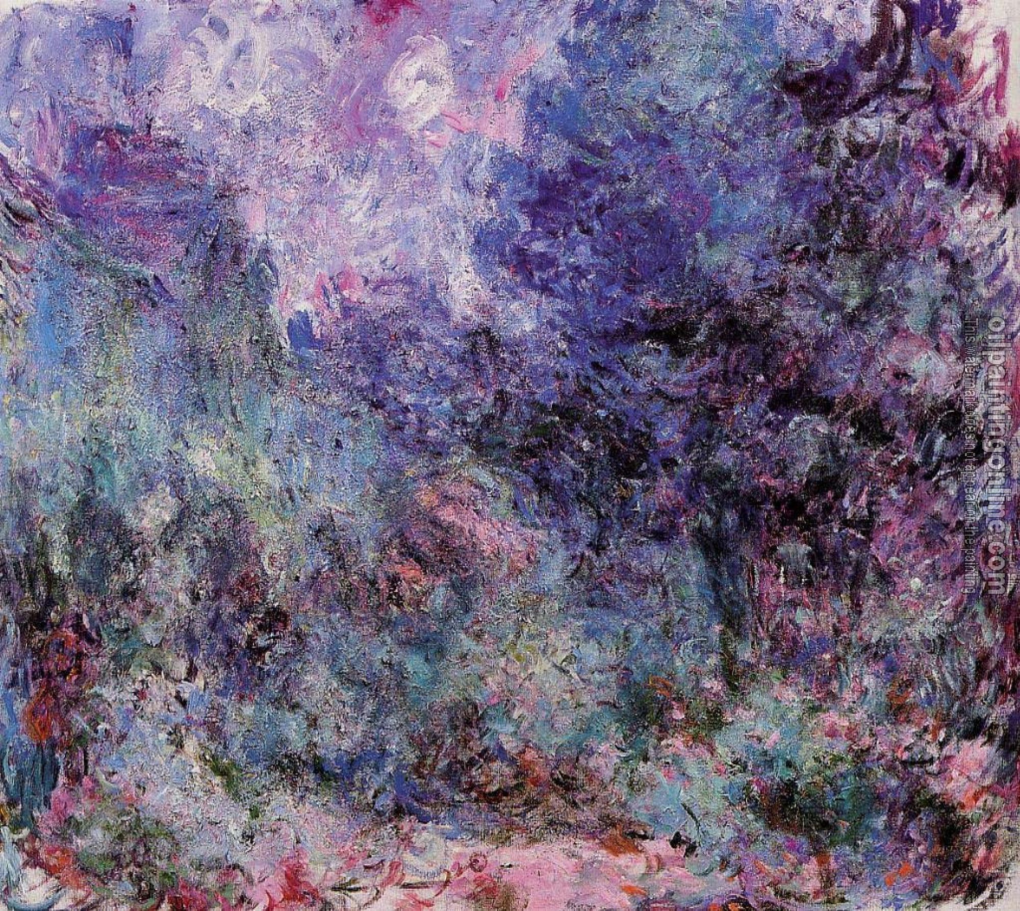 Monet, Claude Oscar - The House Seen from the Rose Garden